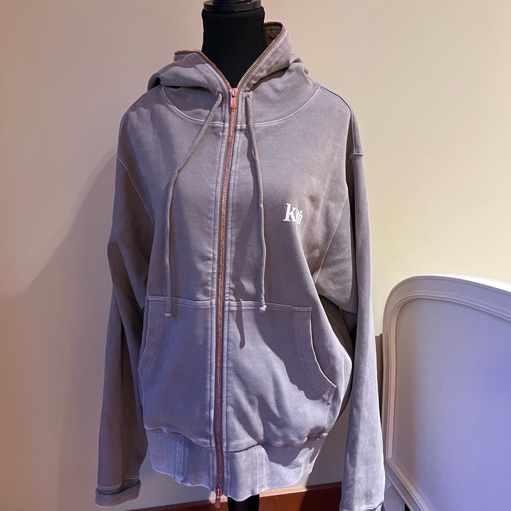 KITH Hoodie Rose Gold Zipper
